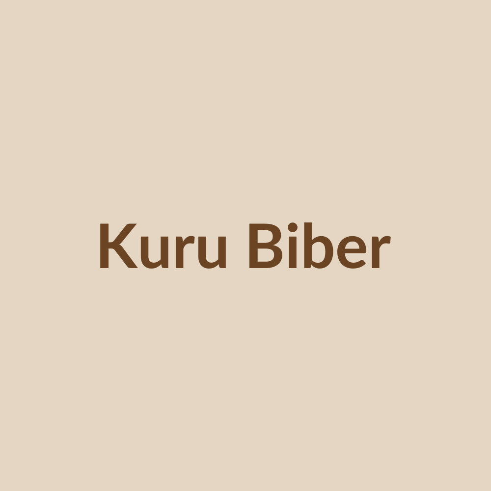 Kuru Biber