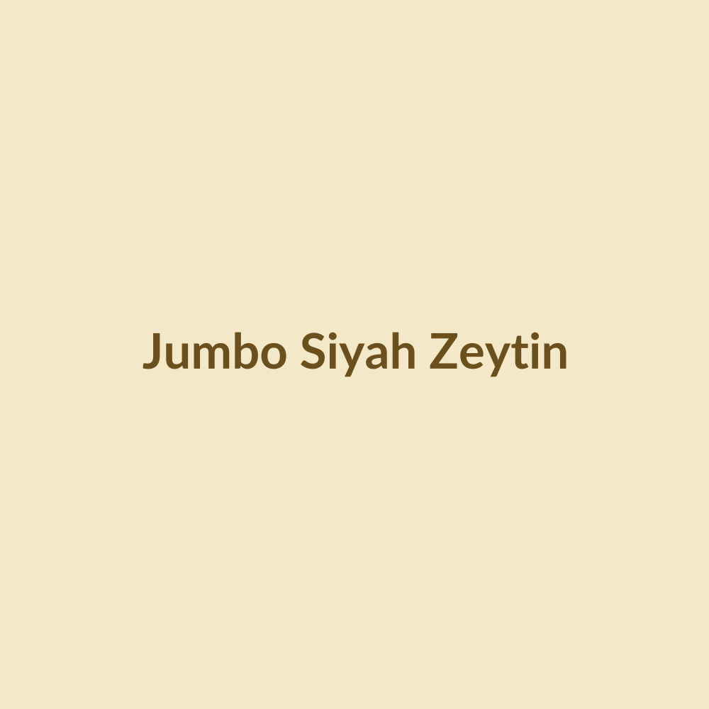 Jumbo Siyah Zeytin